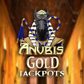 Anubis Gold Jackpots slot logo by Inspired Gaming at Wintino Casino