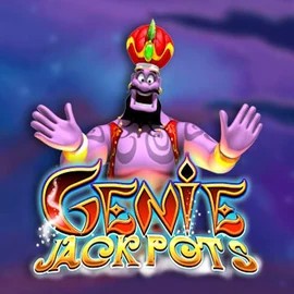Official Jackpots logo: Genie Jackpots by Blueprint Gaming at Wintino Casino