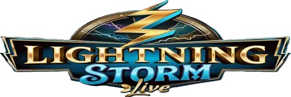 Official Live Casino logo: Lightning Storm by Evolution at Wintino Casino