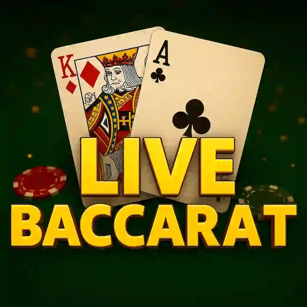 Live Baccarat logo by Evolution at Wintino Casino