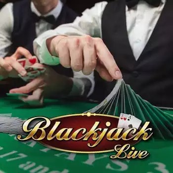 Live Blackjack slot visual from Evolution available on wintinoo.pl