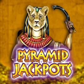 Pyramid Jackpots slot logo by King Show Games at Wintino Casino