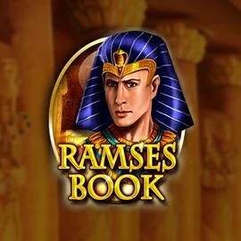 Ramses Book Deluxe slot visual from Gamomat available on wintinoo.pl