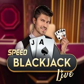 Speed Blackjack online game logo by Pragmatic Play on wintinoo.pl
