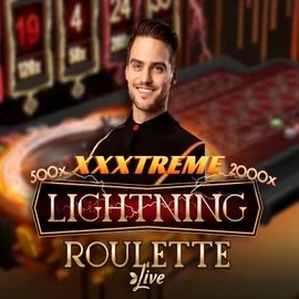 Live Casino logo of XXXtreme Lightning Roulette from Evolution at Wintino Casino